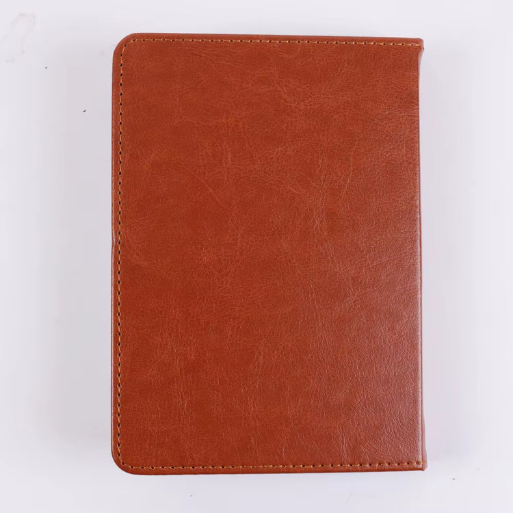 One Minute with God for Men 365 Devotions, Brown Faux Leather Flexcover, Ideal Gift for Dad, Husband, Pastor