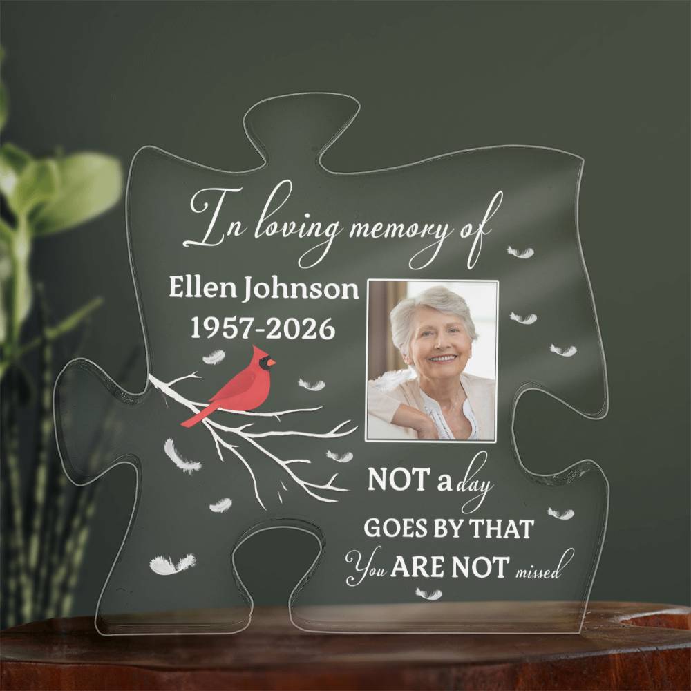 Acrylic Puzzle Plaque