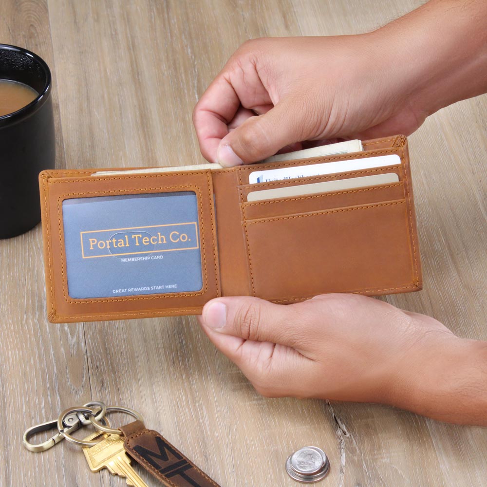 Personalized To My Dad Leather Wallet - Emotional Father&