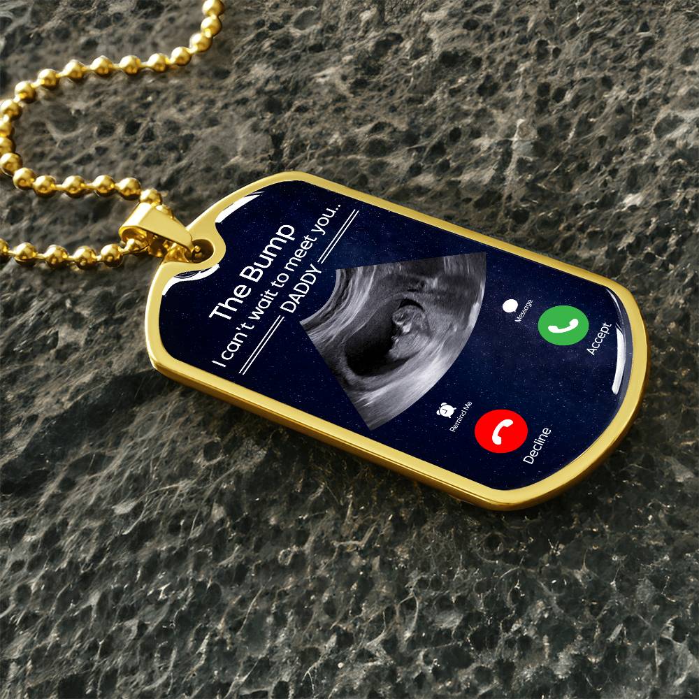 Dog Tag Necklace with Engraving