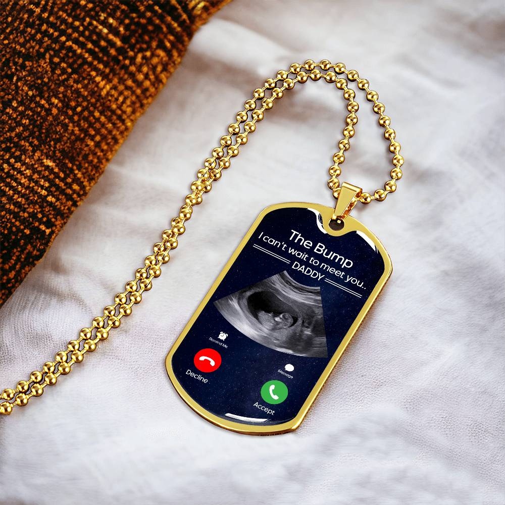 Dog Tag Necklace with Engraving