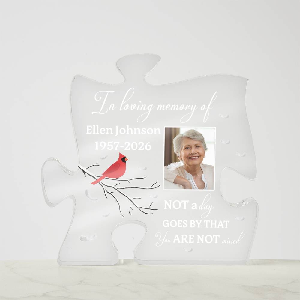 Acrylic Puzzle Plaque