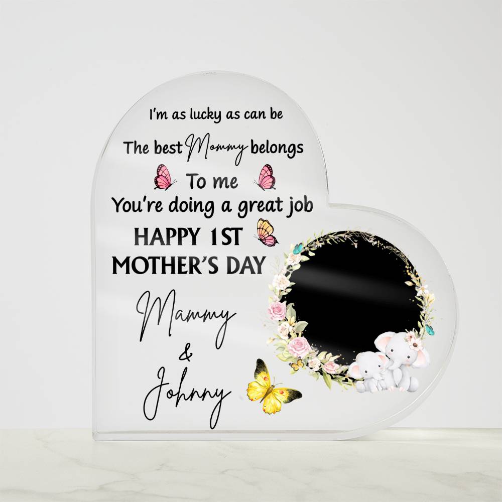Custom Baby Photo Gift for Mom