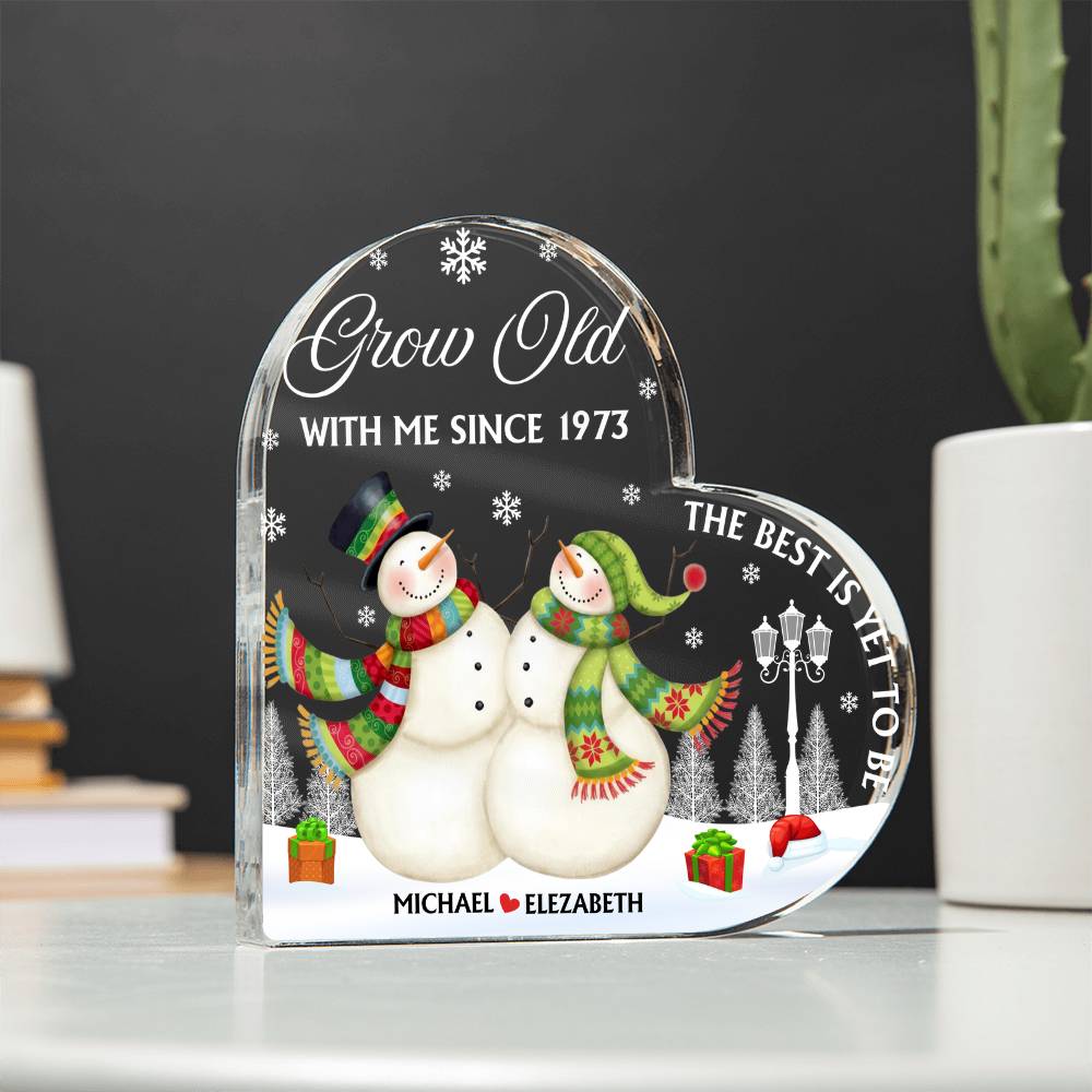 Personalized Love Plaque with Year