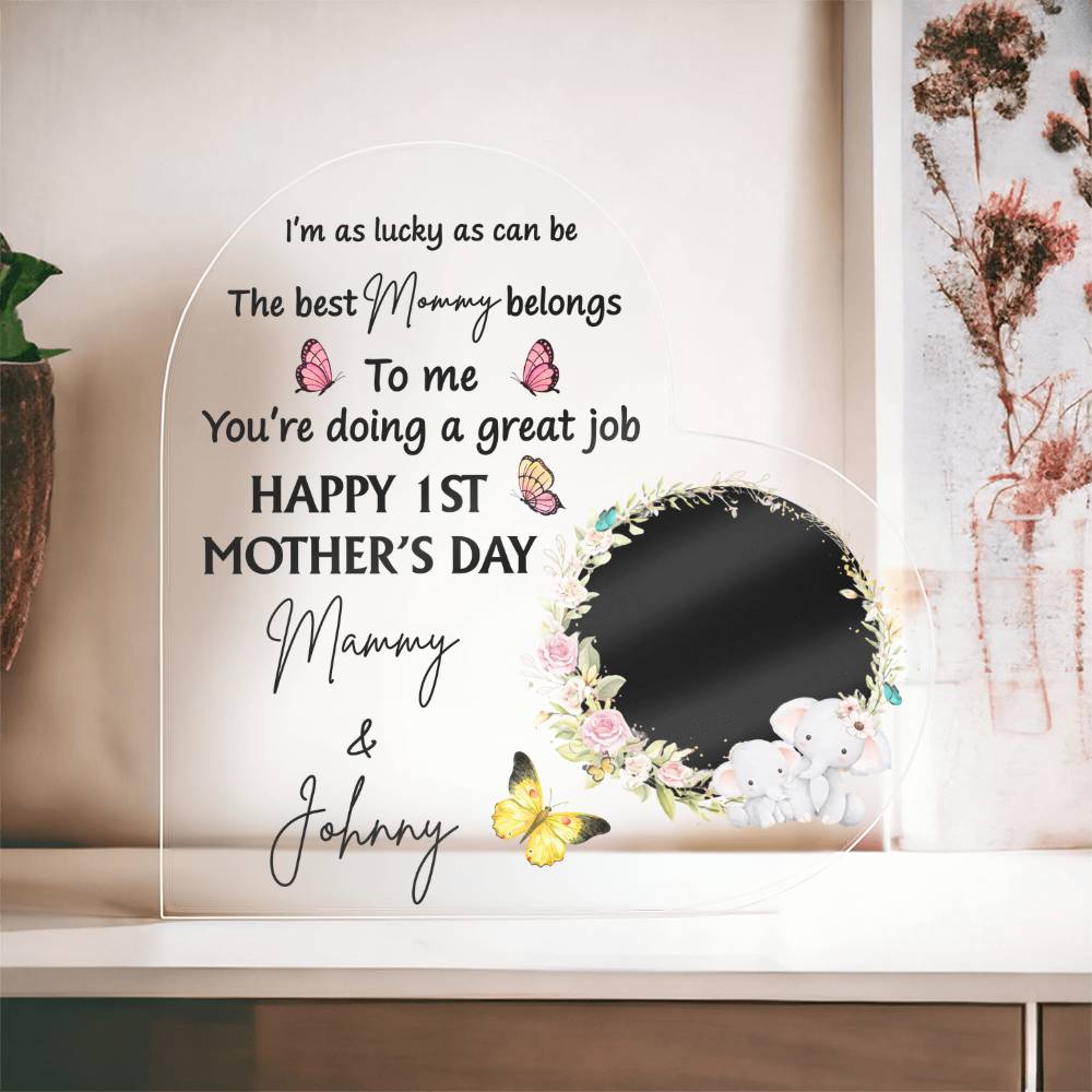 Personalized First Mother’s Day Gift for Mommy