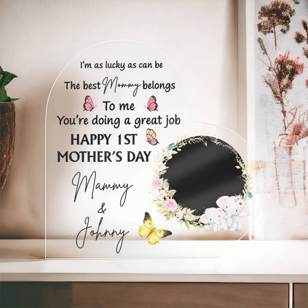 First Mother’s Day Keepsake for Mommy