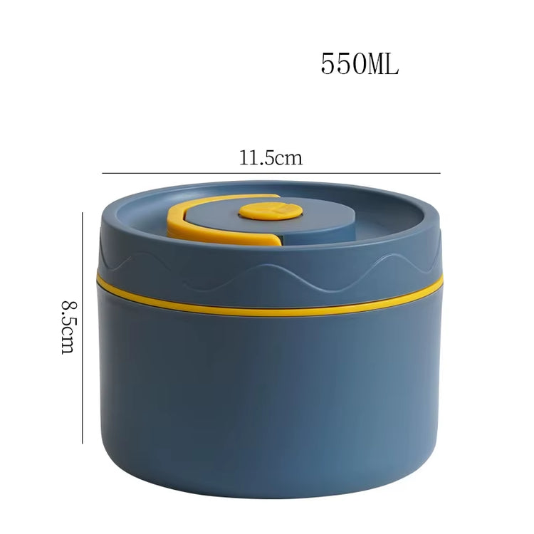 Portable Thermos Lunch Box Set Stackable Bento Box for Kids Adults School Picnic Fruit Salad Food Container Insulated Lunch Bag