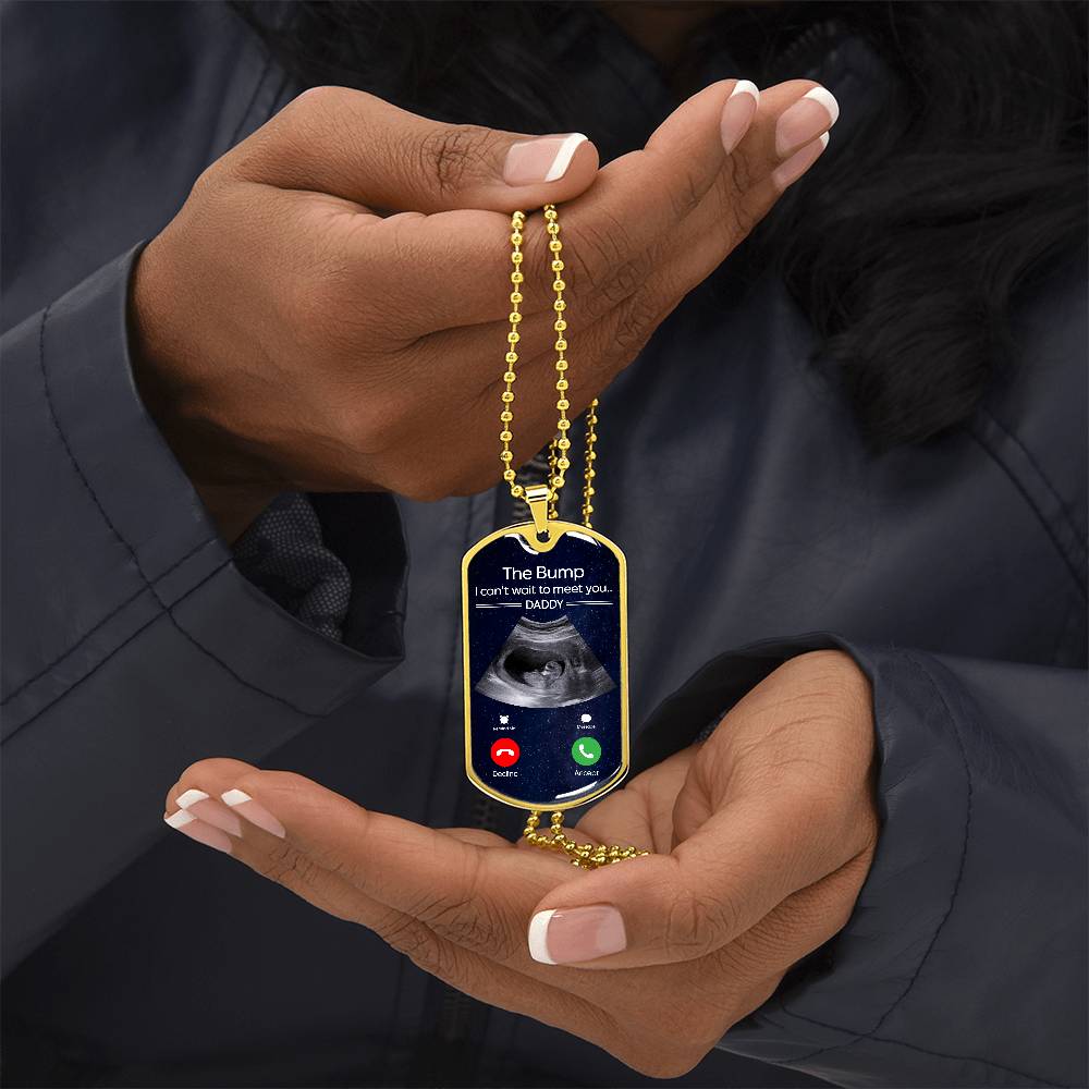 Dog Tag Necklace with Engraving