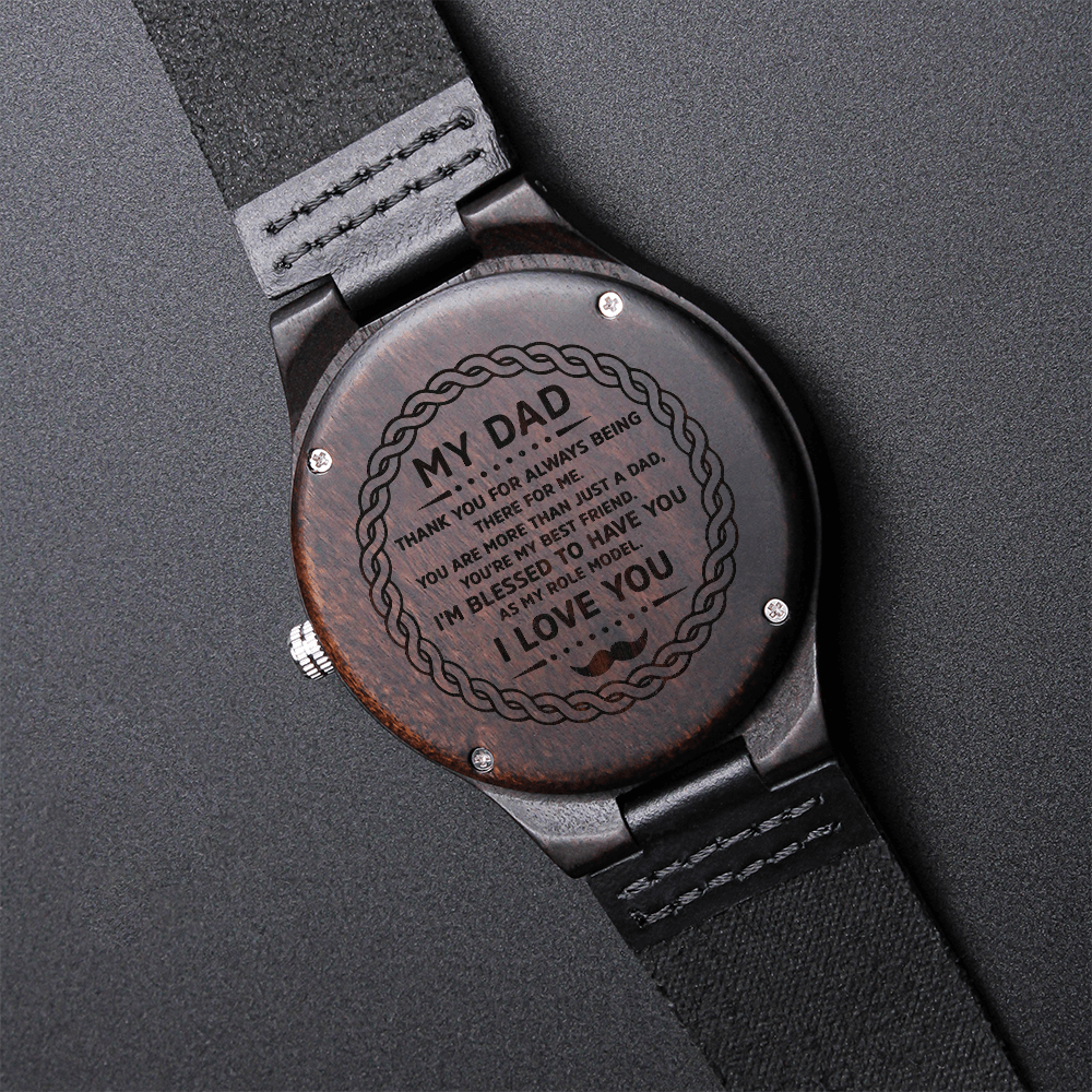 Custom Engraved Watch for Father