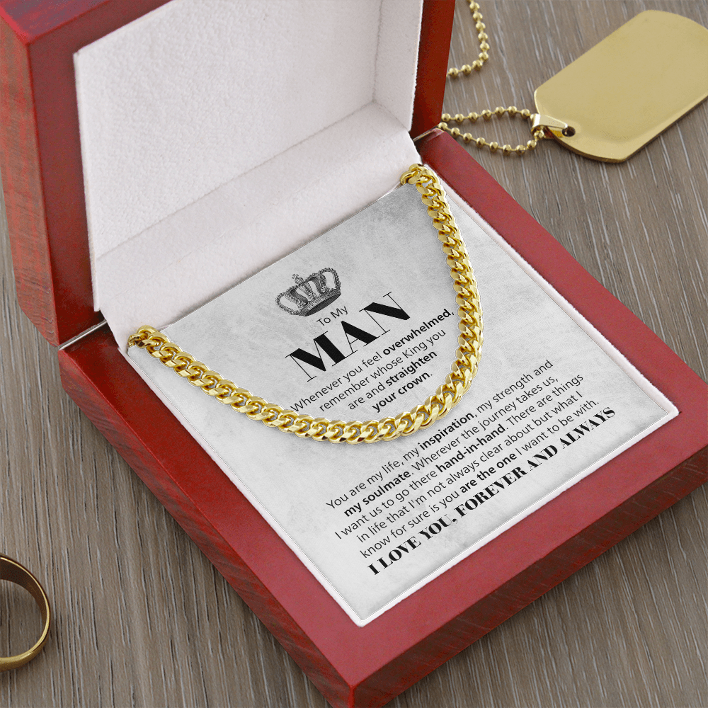 Cuban Link Chain Necklace for Him – Men&