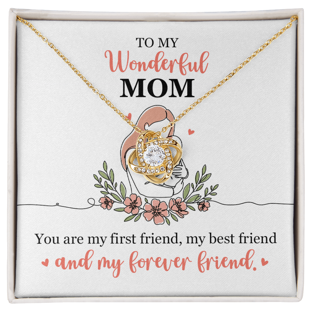 Love You Mom Necklace Jewelry