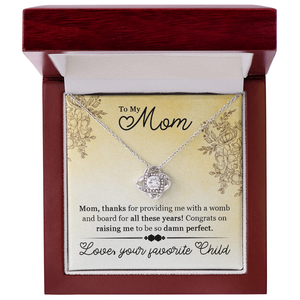 Funny Gift for Mom Necklace