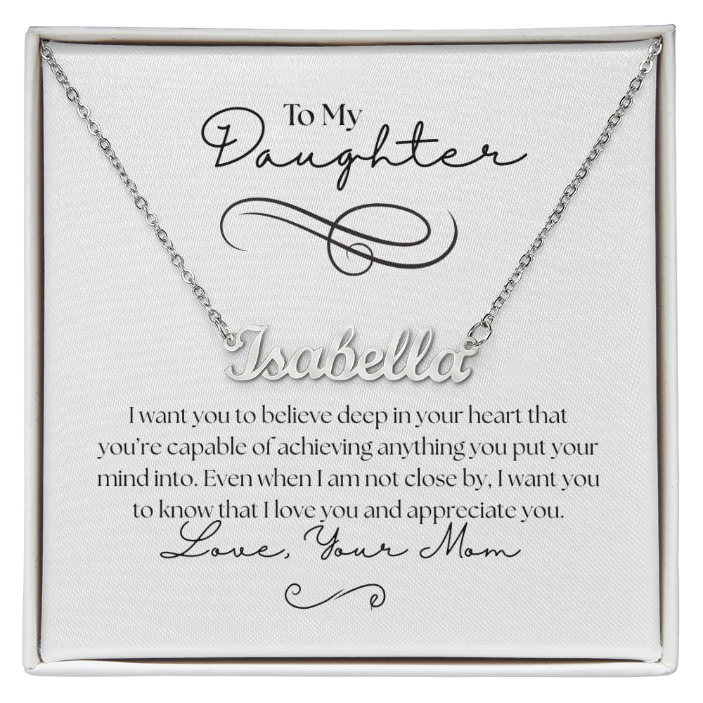 "To My Daughter" - Sentimental Mom Gift