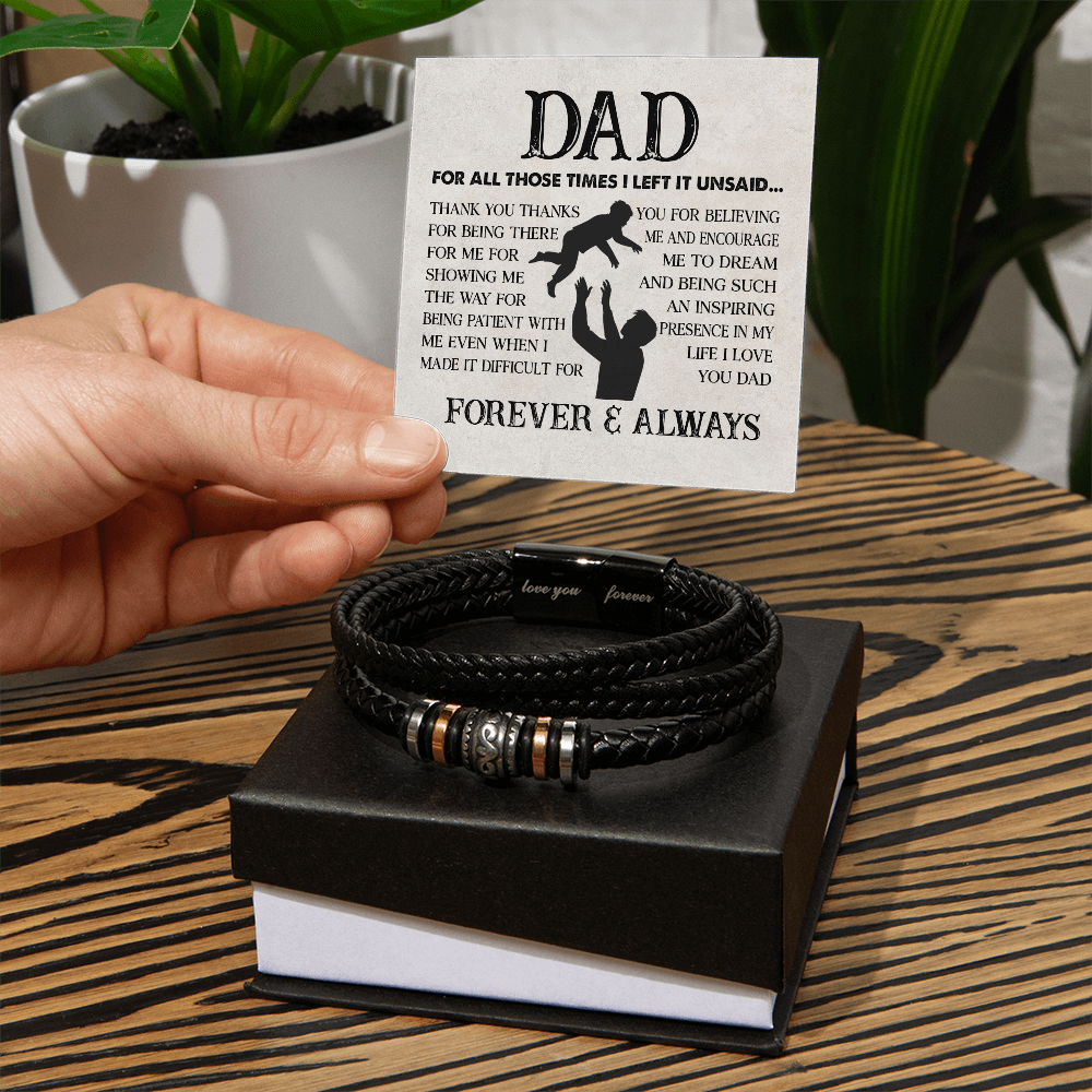 Father Appreciation Message Plaque