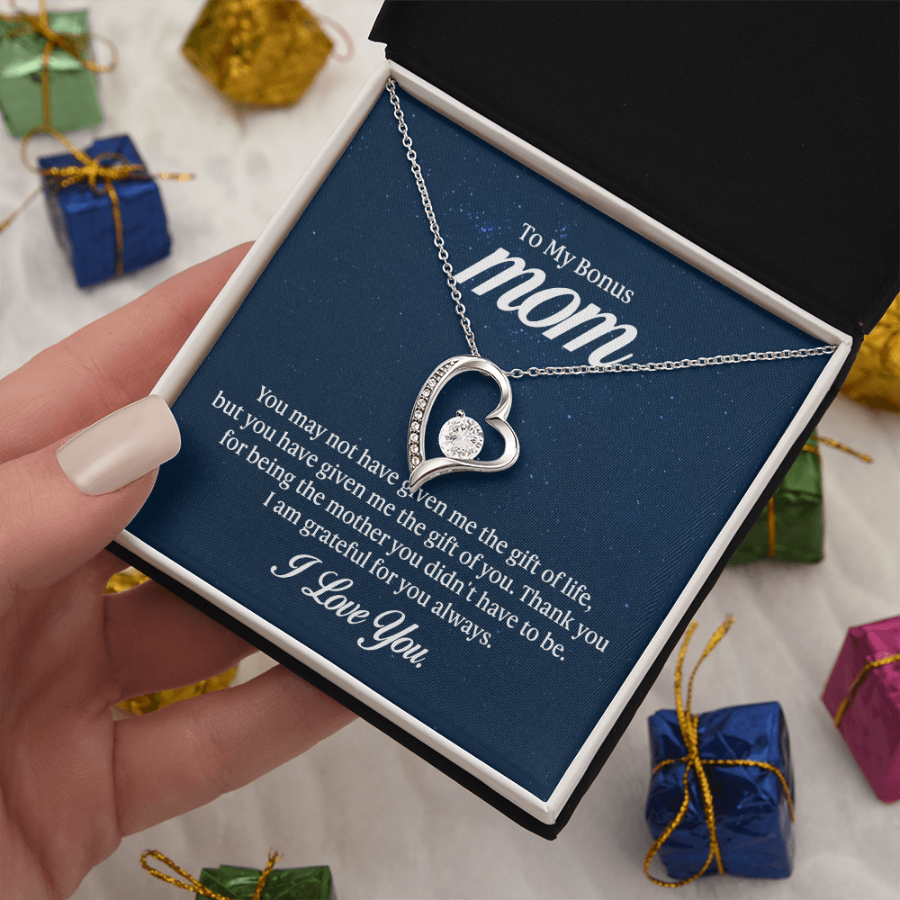 Forever Love Necklace for Bonus Mom