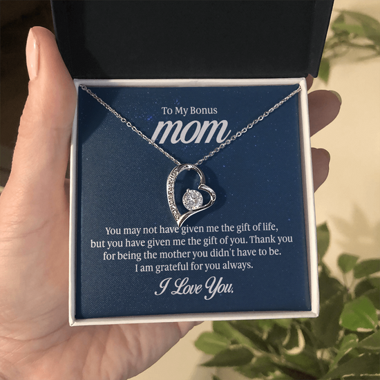 Forever Love Necklace for Bonus Mom