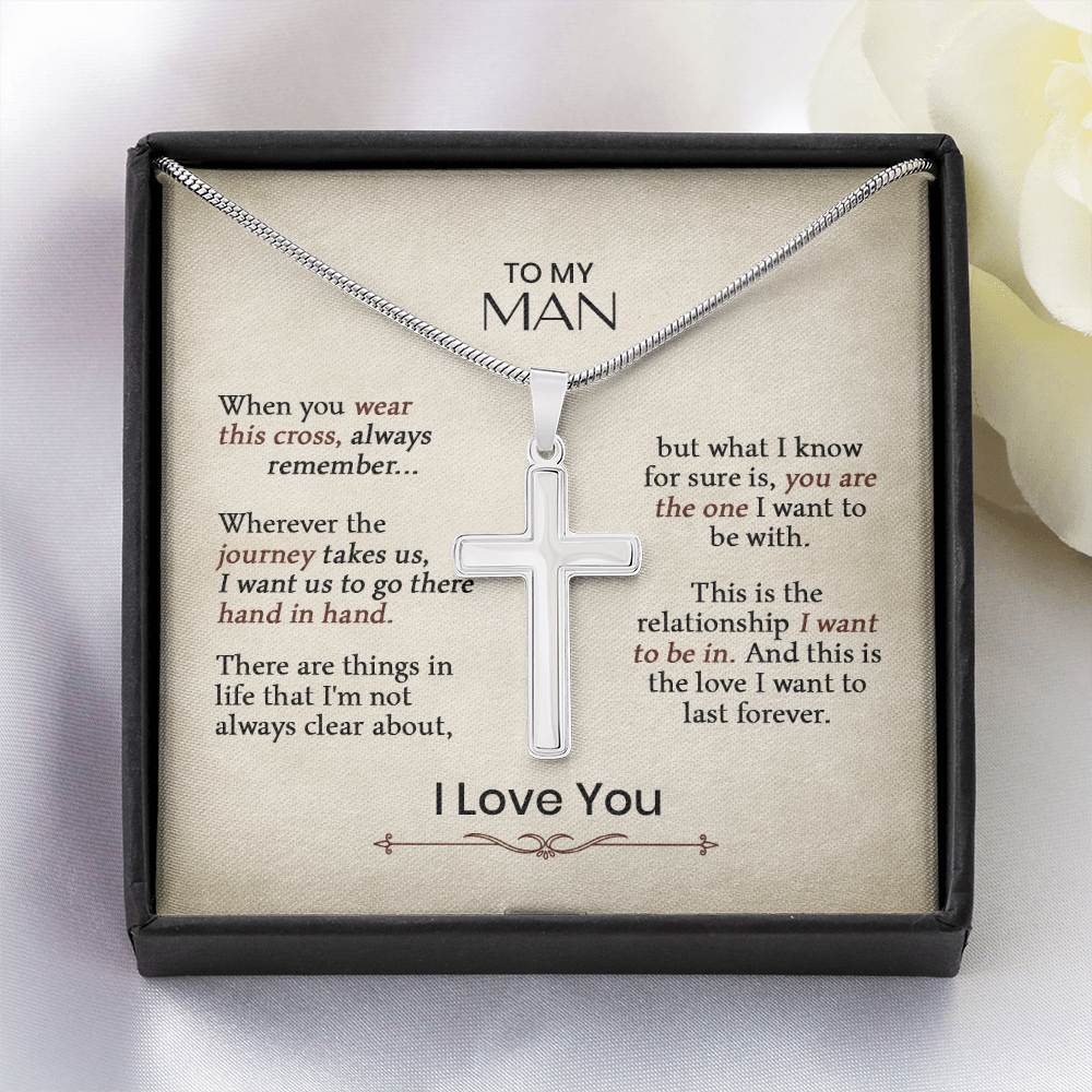 Faith Necklace for Boyfriend or Husband