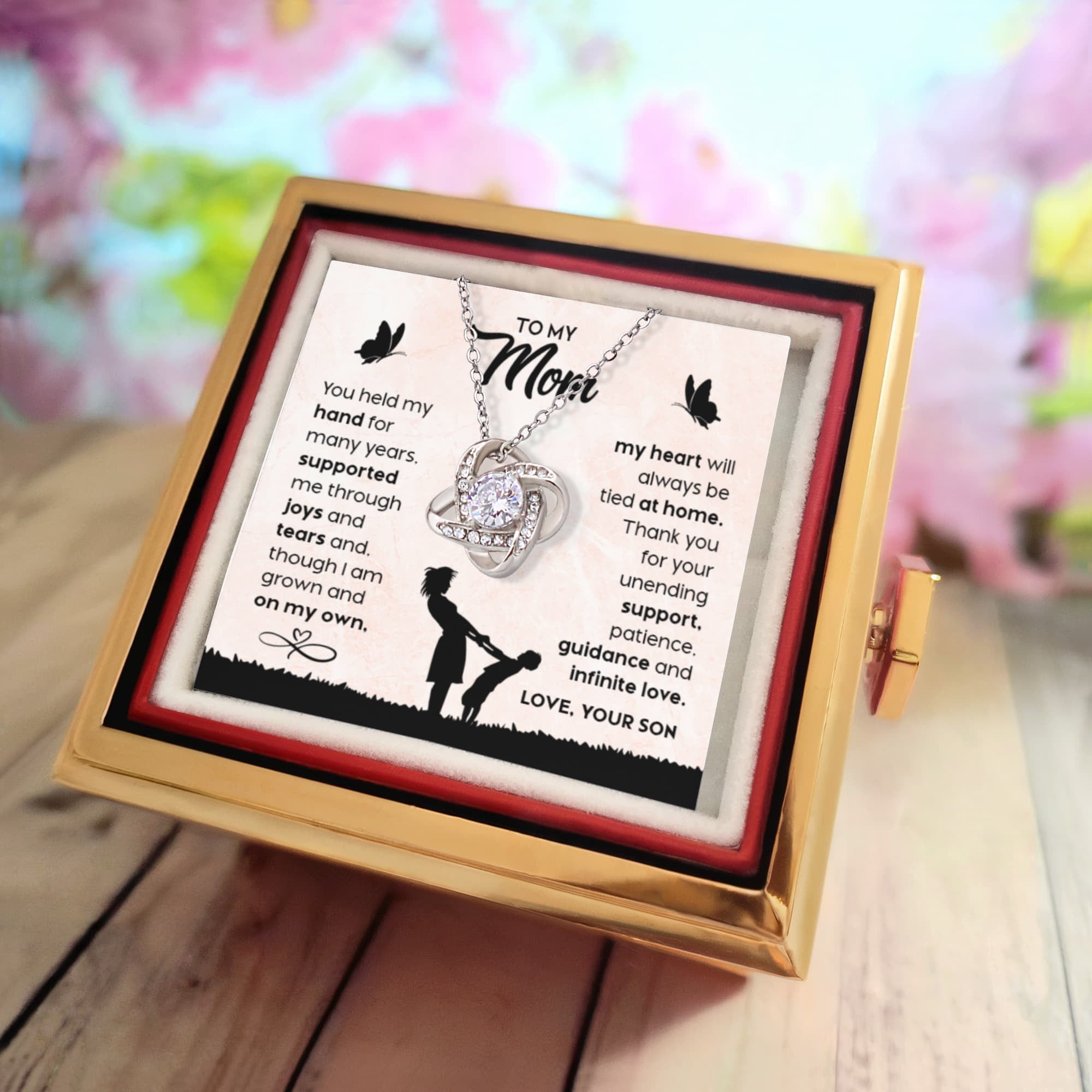 Sentimental Mom Necklace from Son