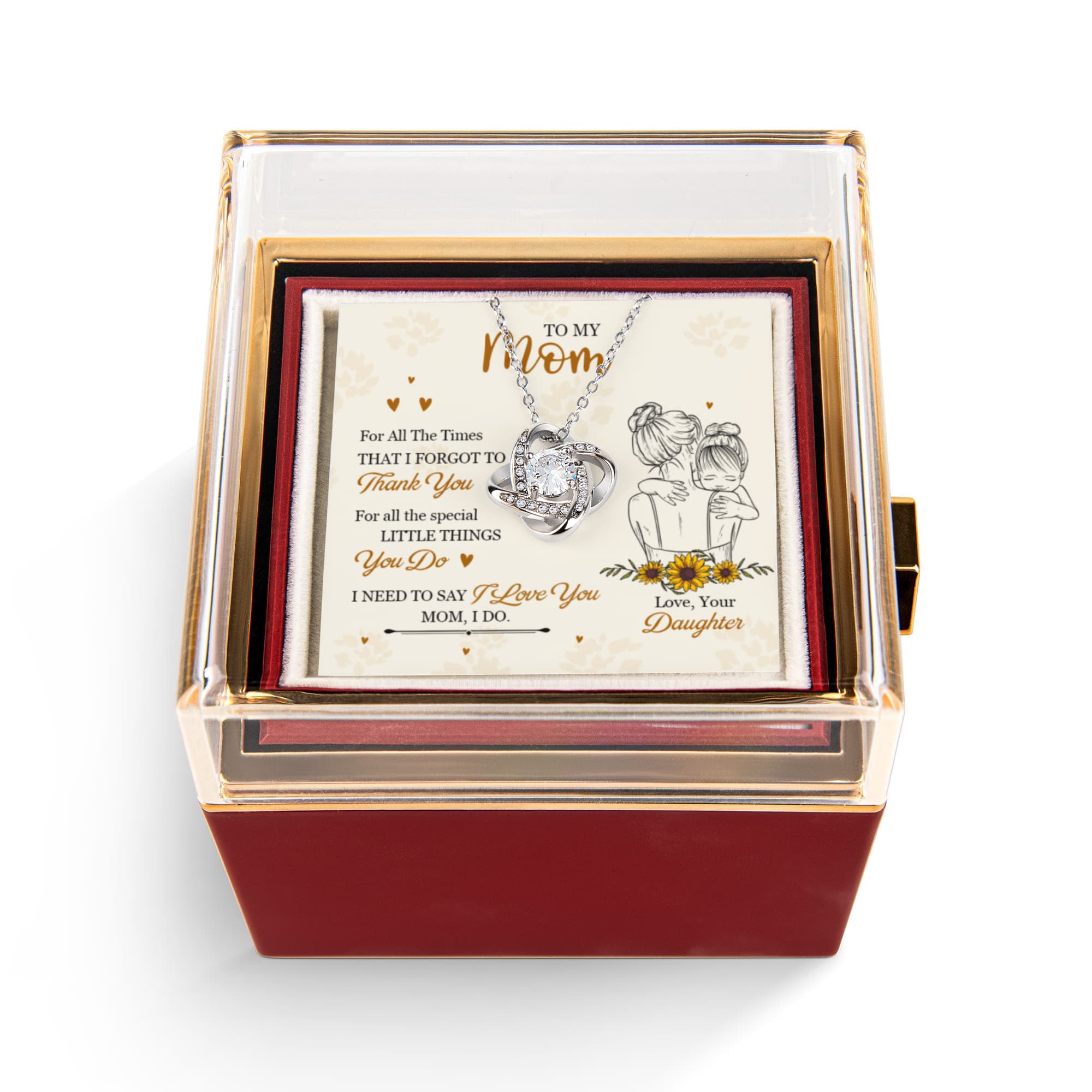 Mother’s Day Necklace for Mom from Daughter