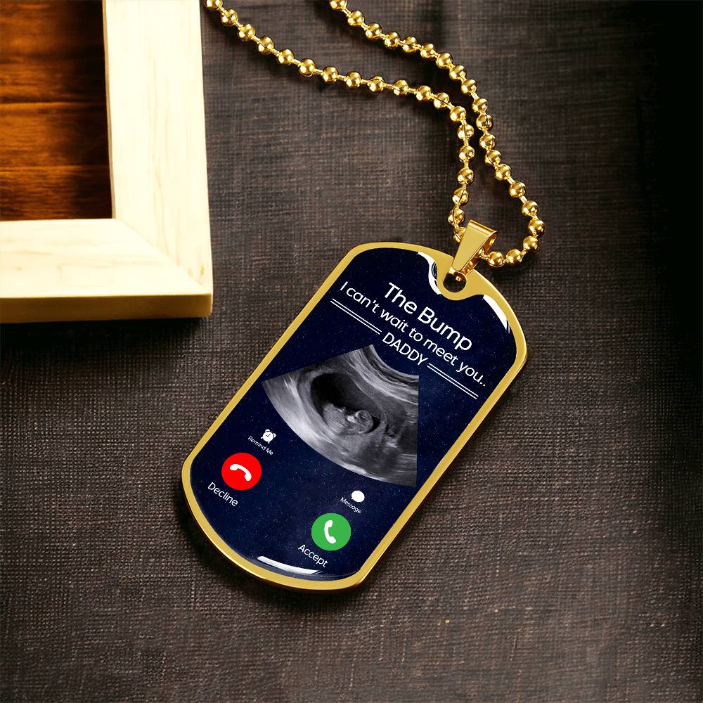 Dog Tag Necklace with Engraving
