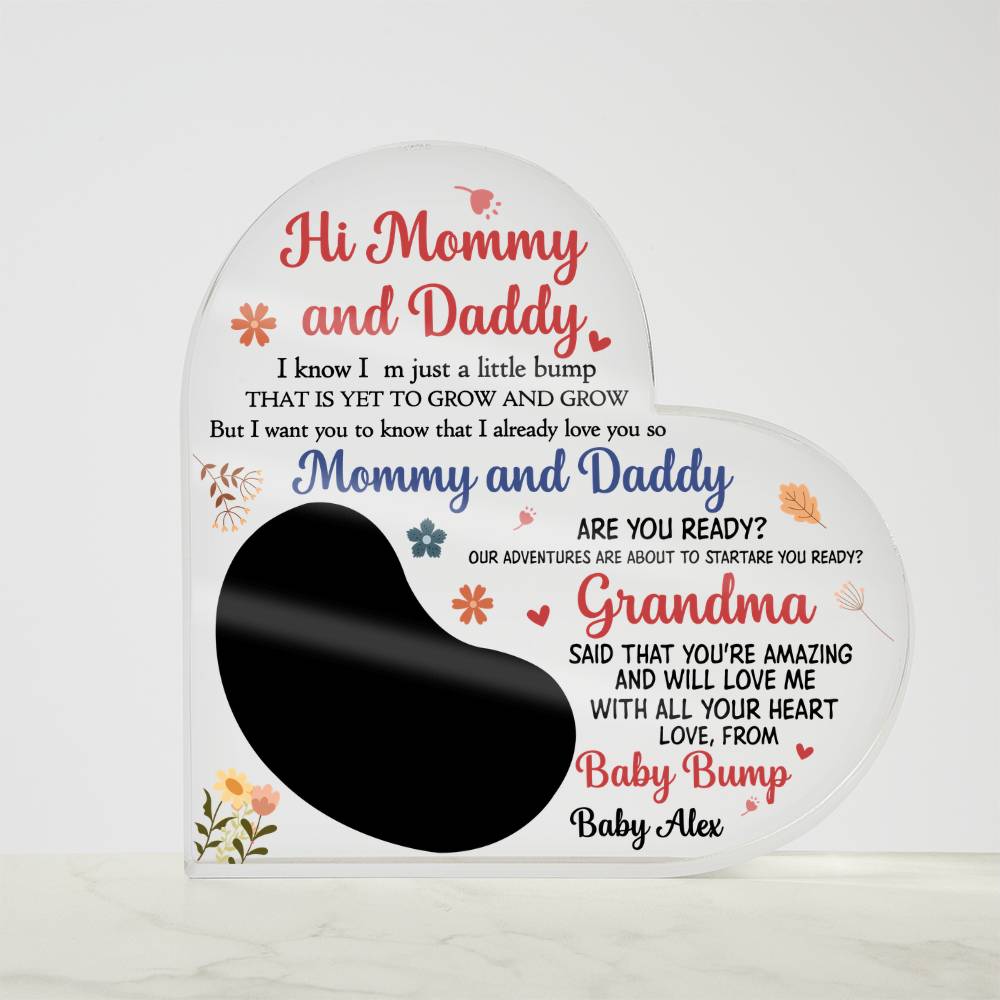 Custom Pregnancy Announcement Gift