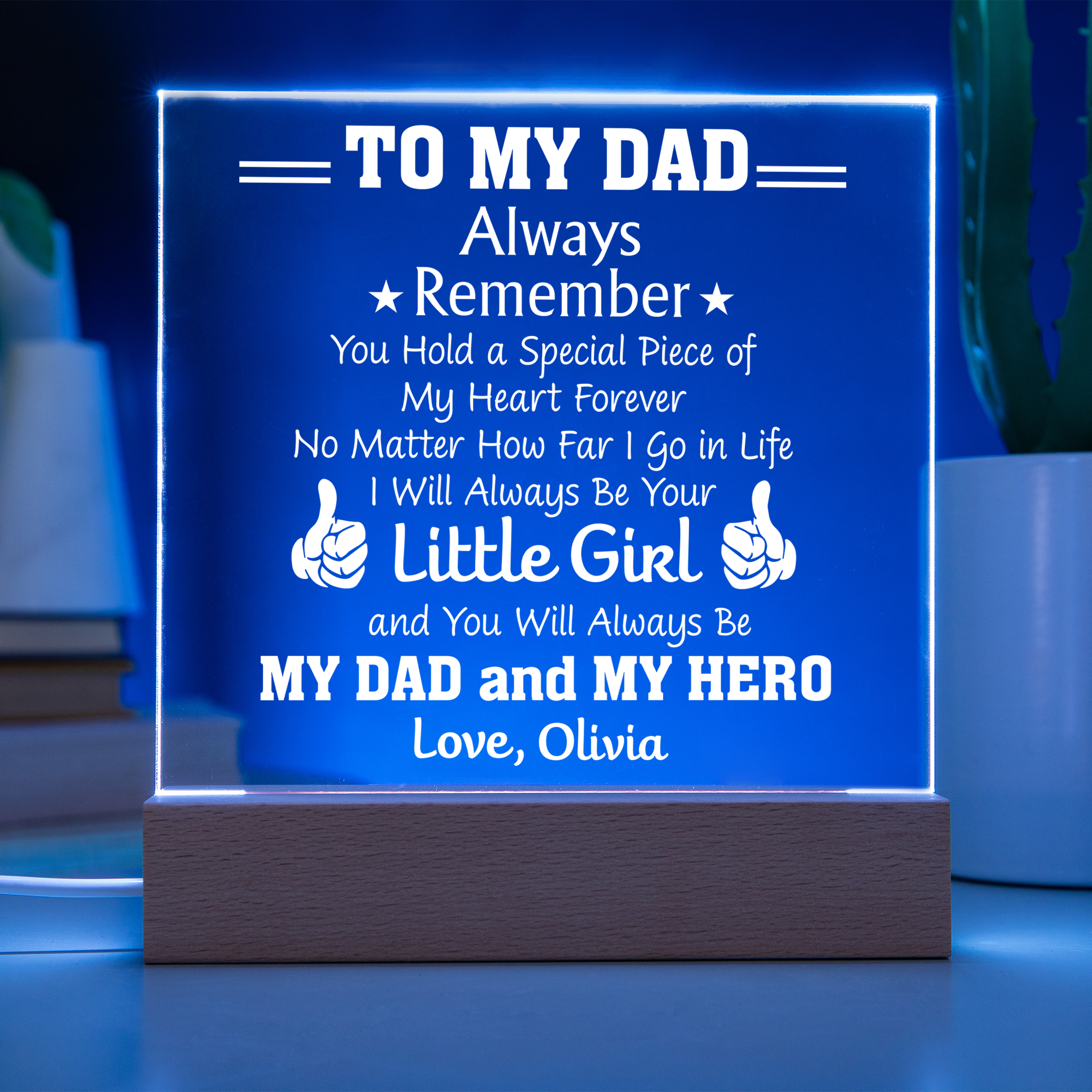 Birthday gift for dad from daughter