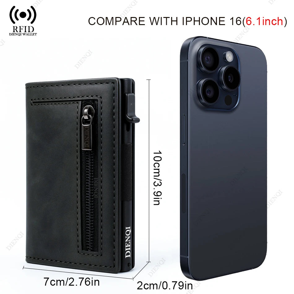 Secure Slim Wallet for Men