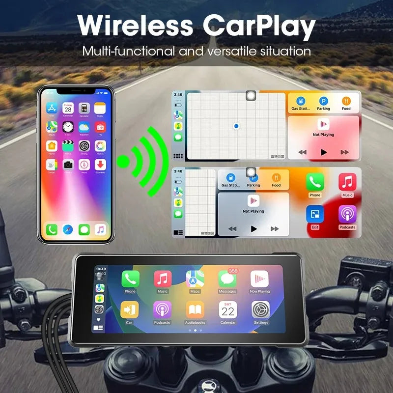Adventure GPS & Handsfree Carplay for Riders