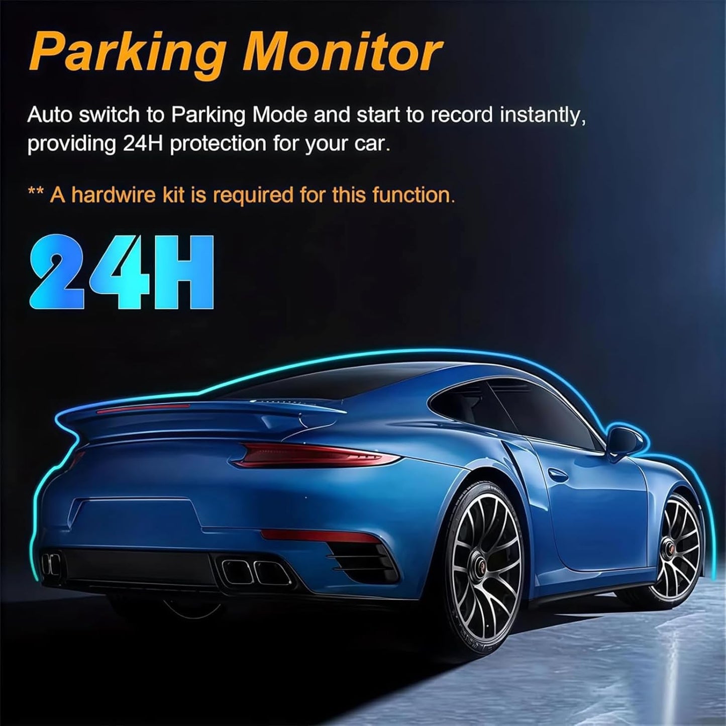Smart Dash Cam with Night Vision