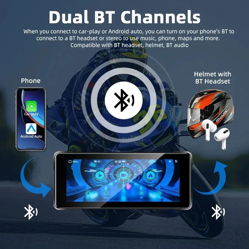 Adventure GPS & Handsfree Carplay for Riders