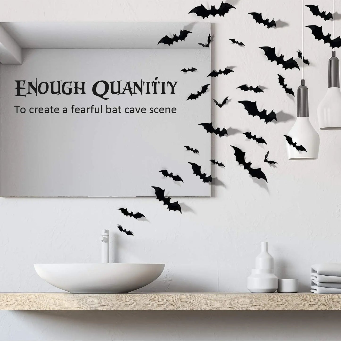 Spooky Bat Wall Stickers