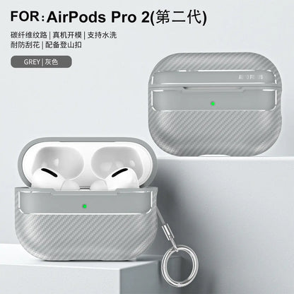 Carbon Fiber Protective Case for AirPods Pro, 2, and 3