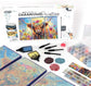 Artskills Diamond Painting Kits on Stretched Canvas 21" X 14" Complete Professional Set with Accessories for DIY Artistic Creations