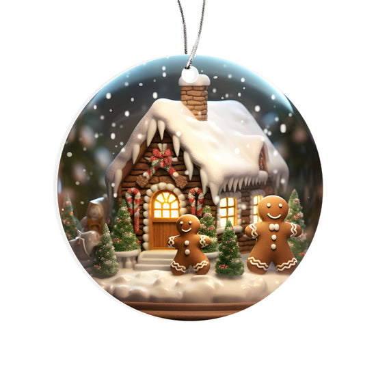 Acrylic Circle Ornament