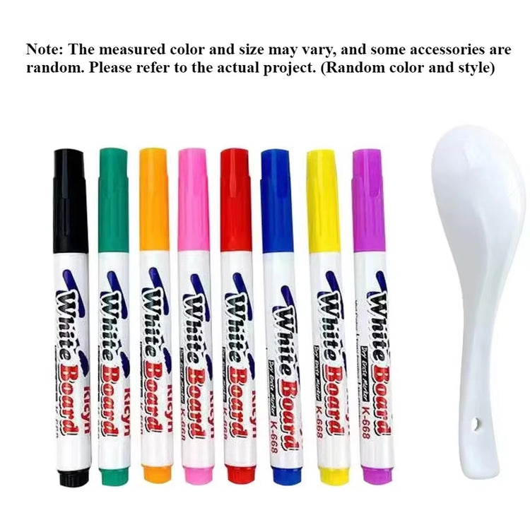 Magic Floating Water Pen - Reusable Water Drawing Set with Floating Ink Technology