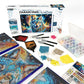 Artskills Diamond Painting Kits on Stretched Canvas 21" X 14" Complete Professional Set with Accessories for DIY Artistic Creations
