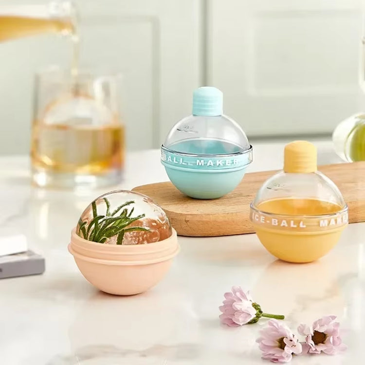 Light Bulb Type Ice Cube Mold round Ice Hockey Premium Silicone Ice Sphere Molds Seamless 2.5In Balls Kitchen Kitchen Gadgets