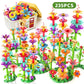 Flower Garden Building Toys with Storage Box,Building Flower Education Stem Project,Birthday/Christmas Toy Set