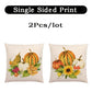 Thanksgiving Pumpkin & Harvest Pillow Covers Set of 2