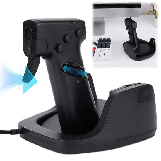 Gun Style Vertical Gaming Mouse - Pistol Grip FPS Precision