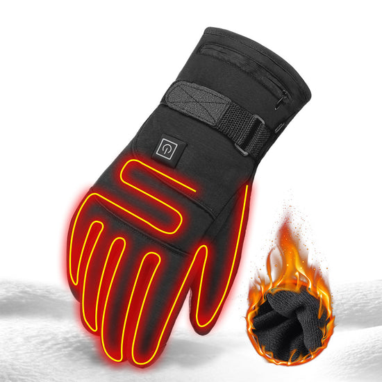 Electric Heated Winter Gloves - Touchscreen Thermal Skiing