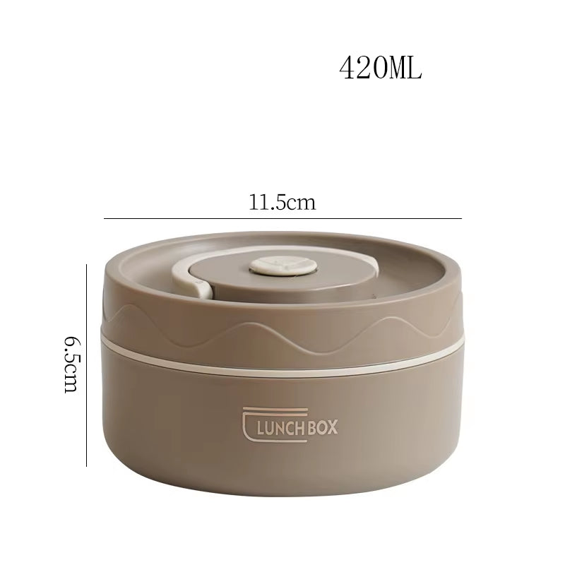 Portable Thermos Lunch Box Set Stackable Bento Box for Kids Adults School Picnic Fruit Salad Food Container Insulated Lunch Bag