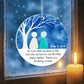 Friendship Night Sky Ornament – “Thank You for Being in My Life”