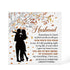 To my husband acrylic plaque with soulmate love message
