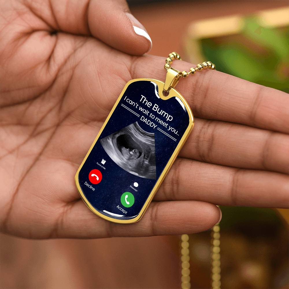 Dog Tag Necklace with Engraving