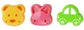2Pcs Sandwich Mould Bear Cat Rabbit Car Shaped Bread Mold Cake Biscuit Embossing Device Crust Cookie Cutter Baking Pastry Tools
