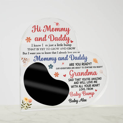 Custom Pregnancy Announcement Gift
