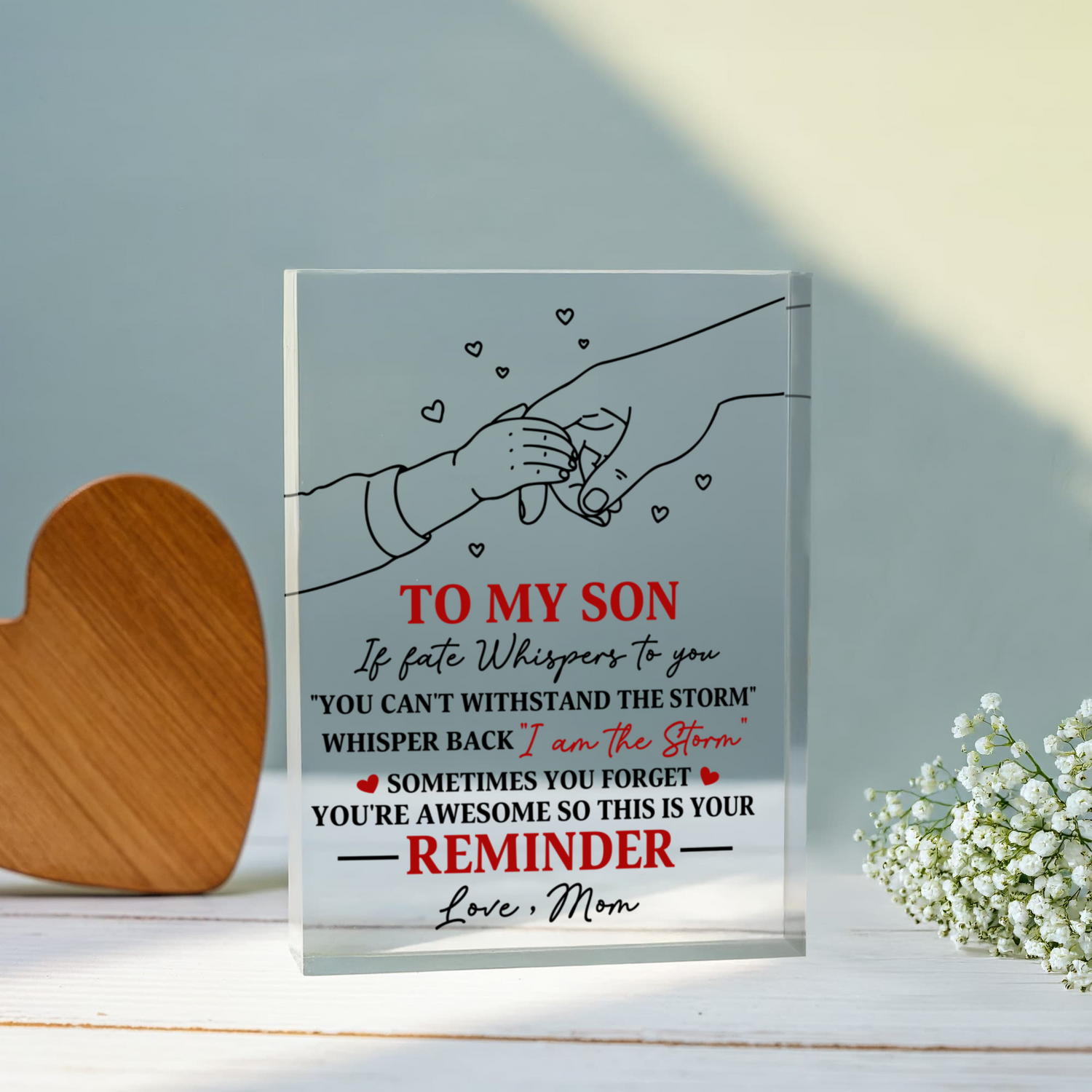 Encouragement Acrylic Reminder Gift