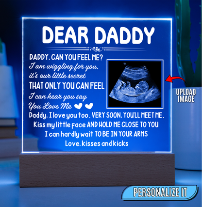 Upload image dad plaque gift
