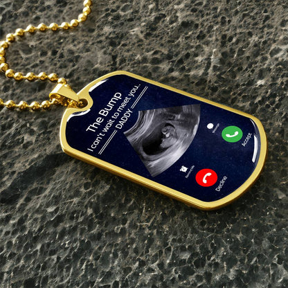Dog Tag Necklace with Engraving